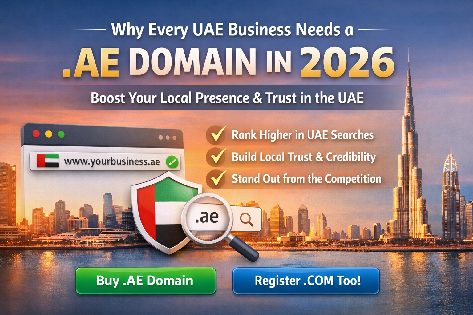 .ae domain registration in dubai